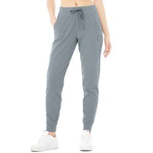 ALO Yoga Muse Sweatpants steel blue